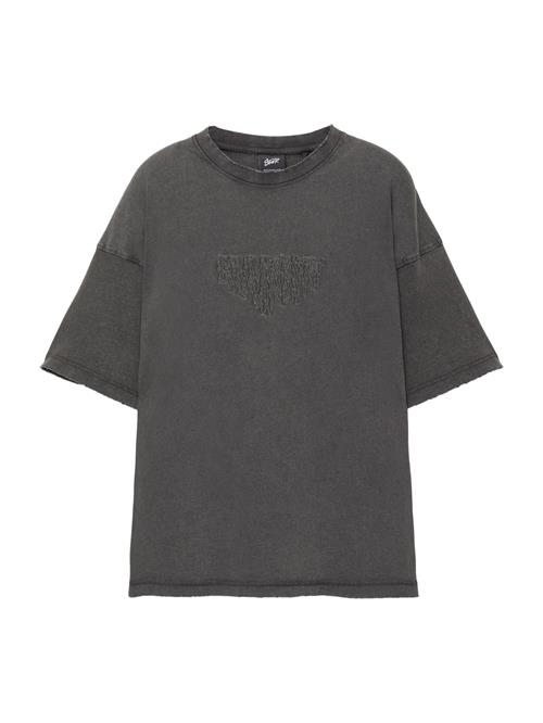 Pull&Bear Bluser & t-shirts 'STWD'  elfenben / lavendel / sort