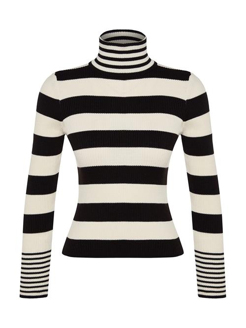 Trendyol Pullover  sort / hvid