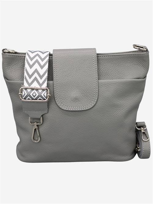 Adel Bags Skuldertaske 'Sara'  grå