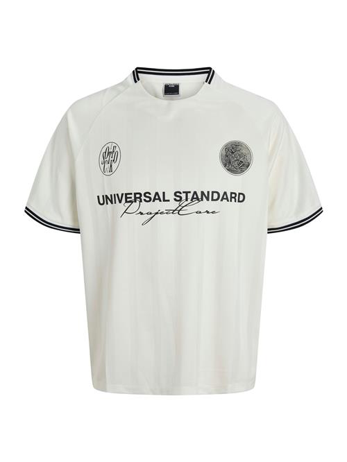 JACK & JONES Bluser & t-shirts  grå / sort / hvid