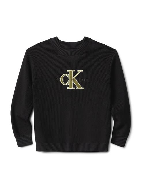 Calvin Klein Pullover  khaki / oliven / sort