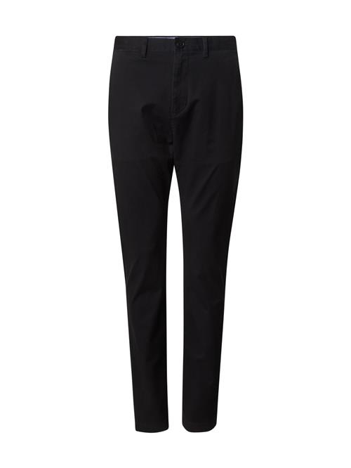 TOMMY HILFIGER Lærredsbukser 'HARLEM ESSENTIAL'  sort