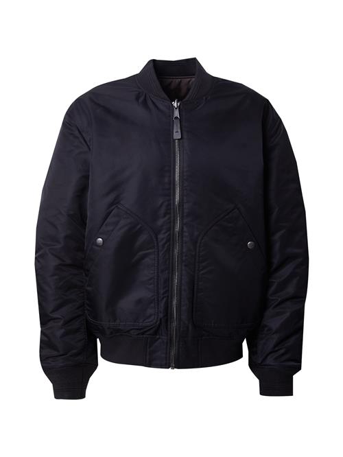 DIESEL Overgangsjakke 'J-HELD'  mørkebrun / sort