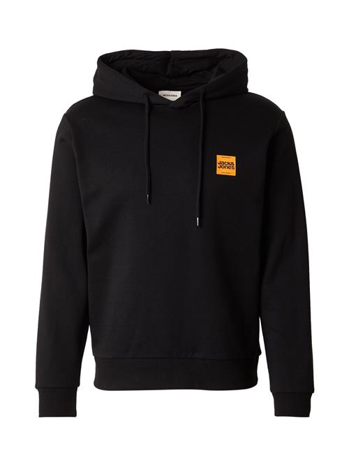 JACK & JONES Sweatshirt 'JJBrandy'  orange / sort