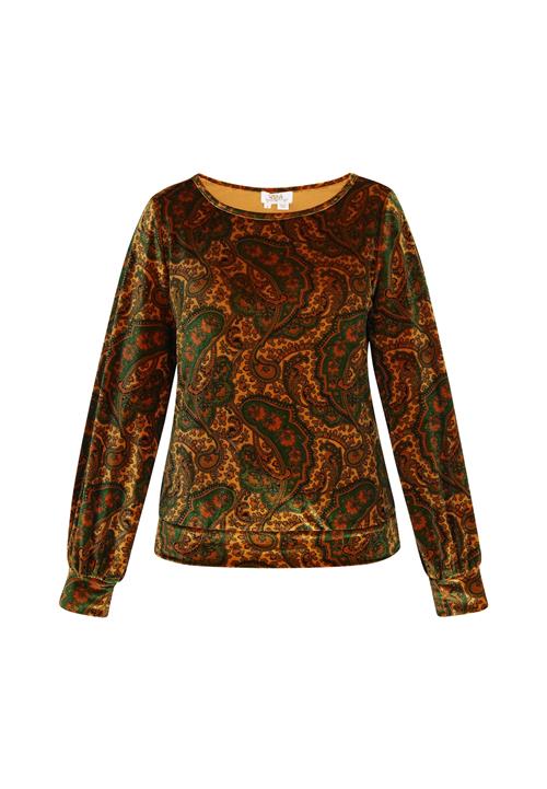 usha FESTIVAL Bluse  gul / mørkegul / khaki