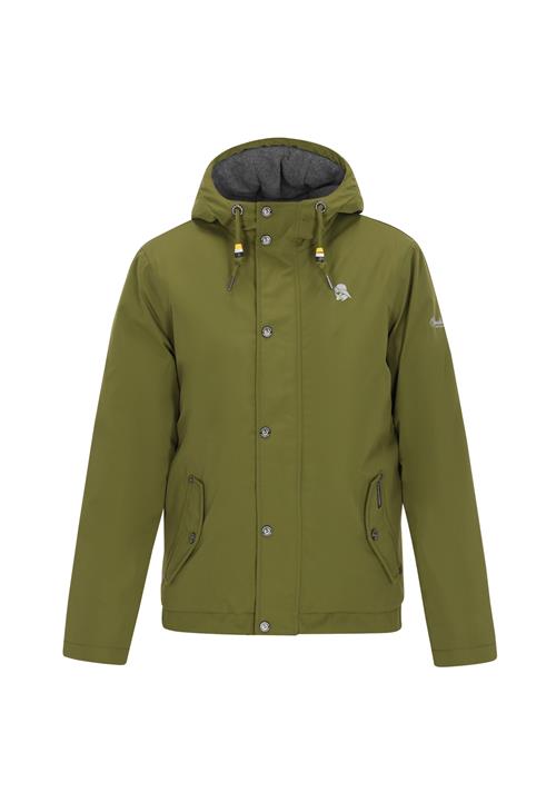 Schmuddelwedda Funktionsjakke  oliven / hvid