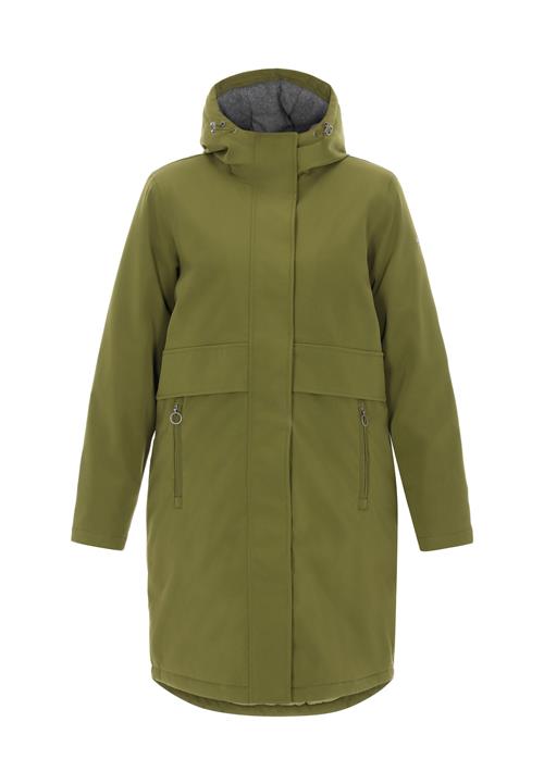 DreiMaster Maritim Overgangsparka  oliven