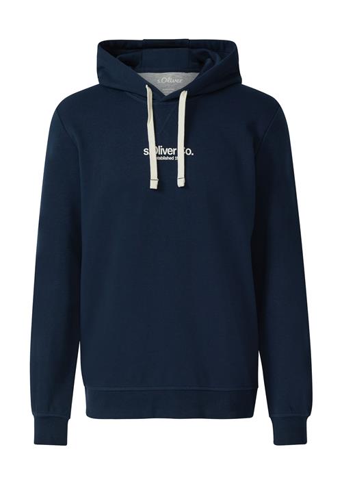 s.Oliver Sweatshirt  navy / hvid