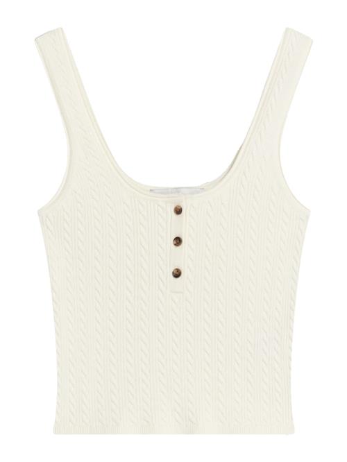 Bershka Sticktop  mørkebeige