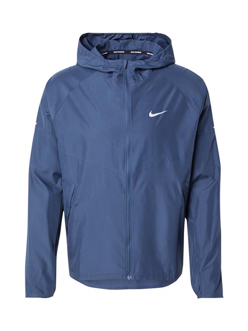 NIKE Sportsjakke 'Miler'  ensian / hvid
