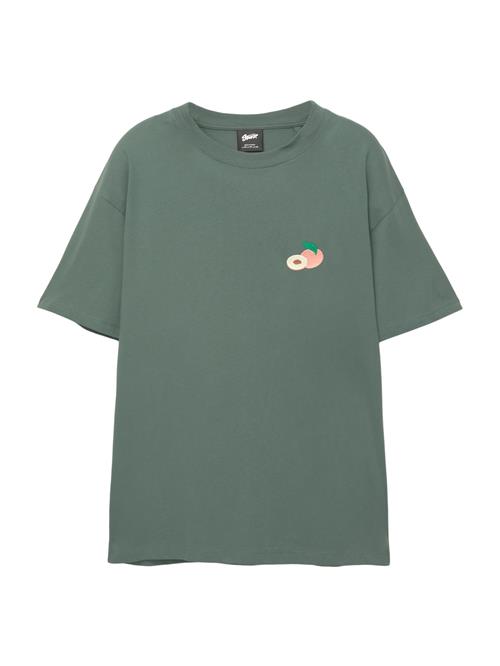 Pull&Bear Bluser & t-shirts 'STWD'  lyseblå / siv / fersken / laks