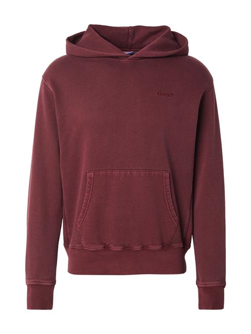 LEVI'S ® Sweatshirt 'THE AUTHENTIC'  vinrød