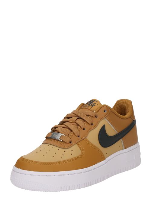 Nike Sportswear Sneakers 'Air Force 1'  cognac / umbra / sort