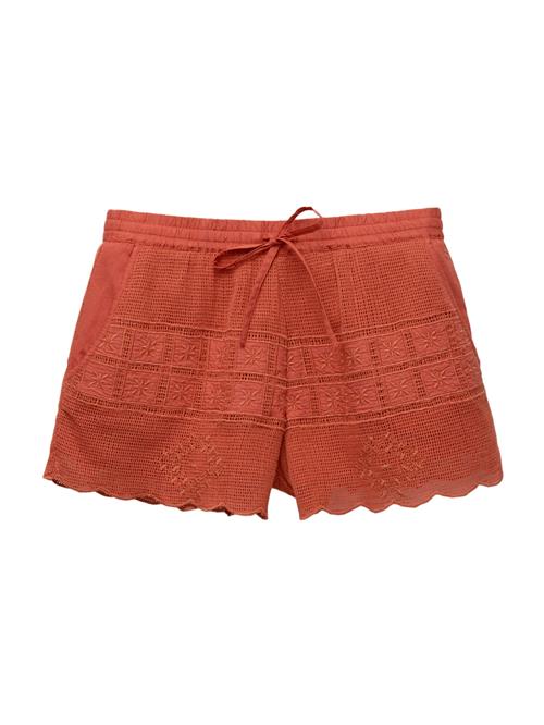 Pull&Bear Bukser  rød