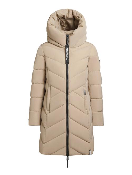 khujo Vinterfrakke 'Darka 2'  beige