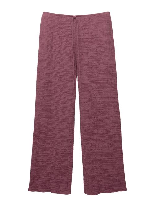 Pull&Bear Bukser  vinrød