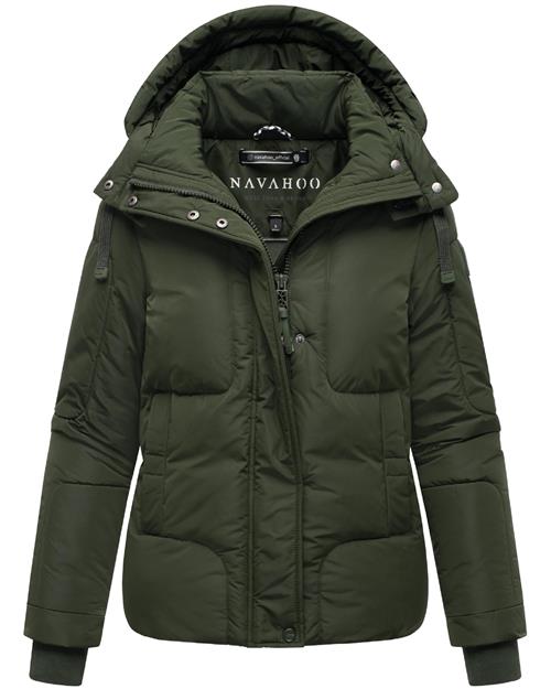 NAVAHOO Vinterjakke 'Zauberlicht 14'  oliven