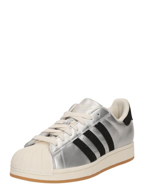 ADIDAS ORIGINALS Sneaker low 'SUPERSTAR II'  sort / sølv