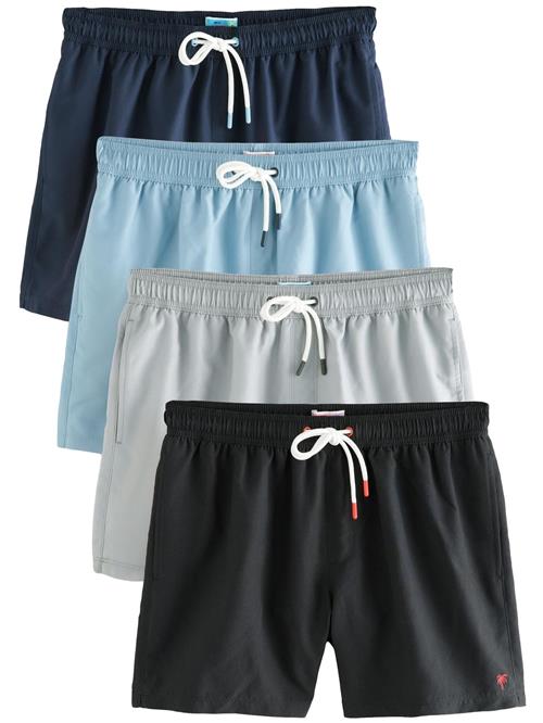 Next Badeshorts 'Essential'  marin / lyseblå / grå / sort