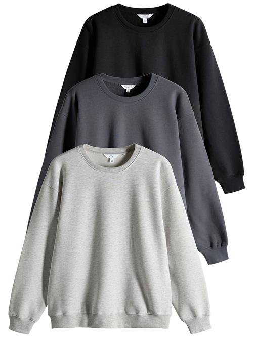 The Set Sweatshirt  grå / lysegrå / sort