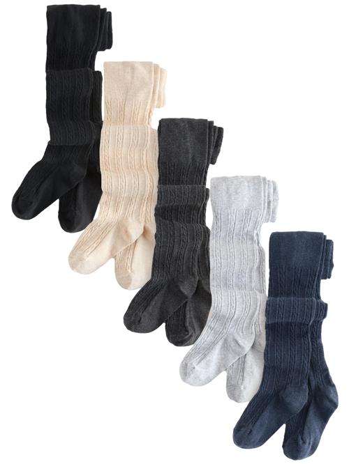 Next Strømpebukser  creme / marin / antracit / lysegrå / sort