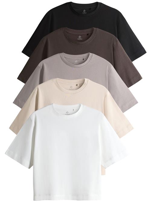 The Set Shirts  beige / mørkebrun / taupe / sort / hvid