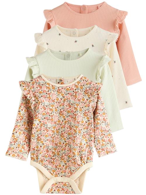 Next Sparkedragt/Body  ecru / pastelgrøn / gammelrosa