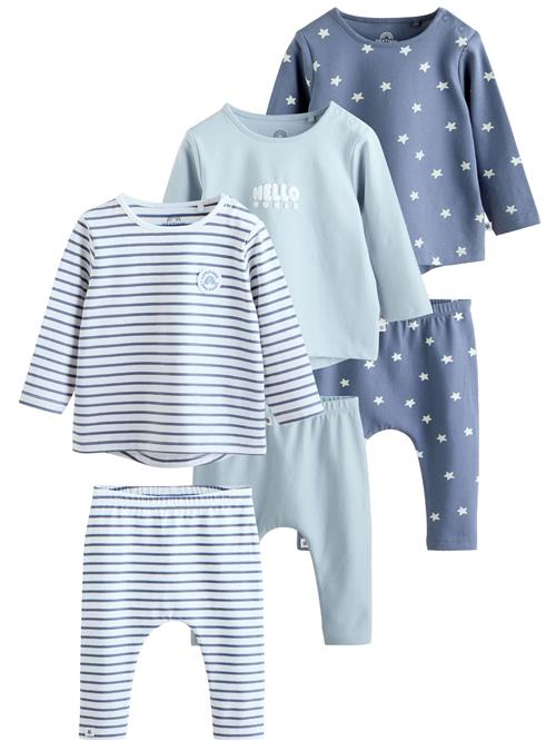 Next Sæt  navy / dueblå / pastelblå