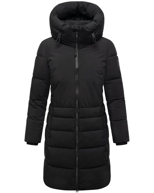 NAVAHOO Vinterfrakke 'Mondnebel XIV'  sort