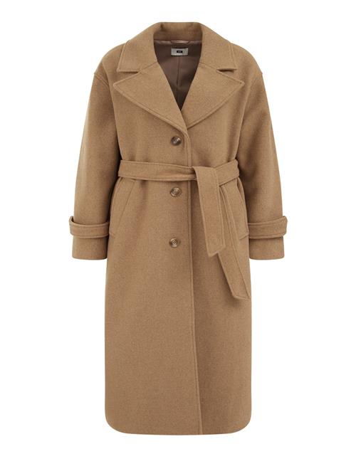 WE Fashion Overgangsfrakke  lysebrun