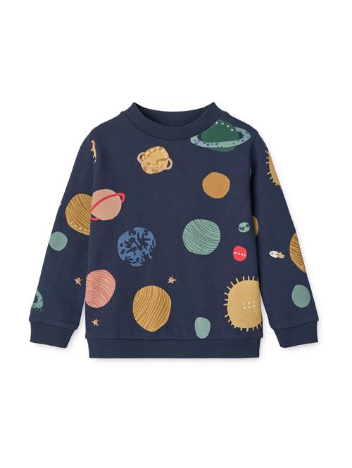 Liewood Sweatshirt 'Thora'  mørkeblå / brokade / sennep / grøn