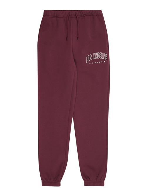 ONLY GIRLS Bukser  cyclam / hvid