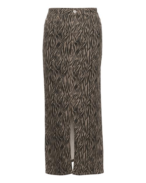 Kaffe Nederdel 'Leondra'  beige / umbra