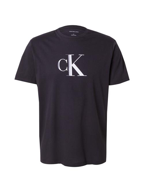 Calvin Klein Jeans Bluser & t-shirts  sølvgrå / sort / hvid