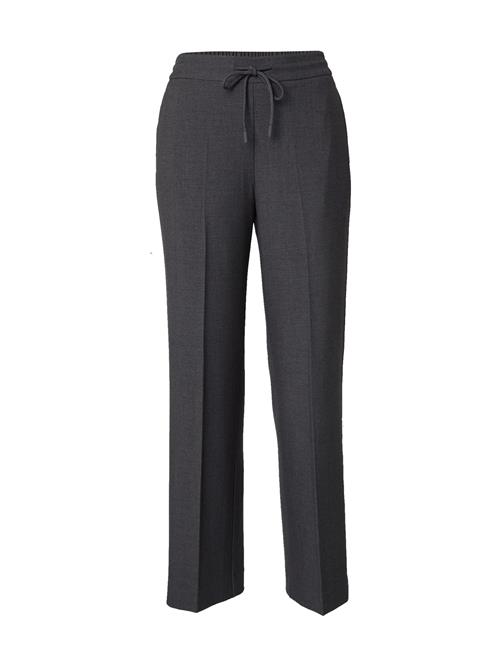 COMMA Bukser med fals  mørkegrå