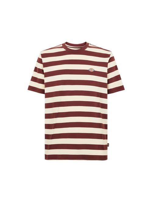 DICKIES Bluser & t-shirts 'Rivergrove'  lysebeige / vinrød