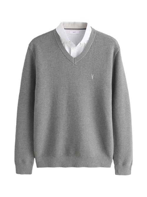 Next Pullover  grå / hvid