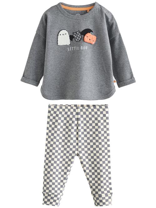 Next Sæt 'Halloween'  lysebeige / antracit / sort / hvid