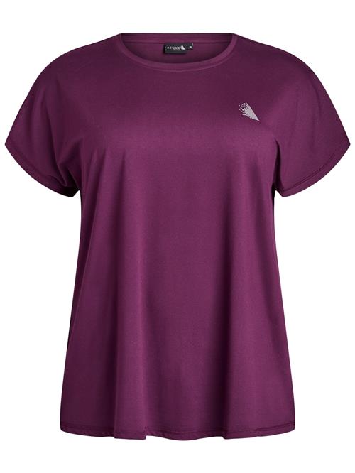 Zizzi Shirts 'Abasic'  lilla