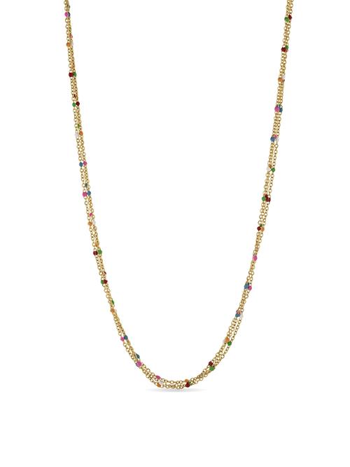 Luxenter Kæde 'Yao'  blandingsfarvet