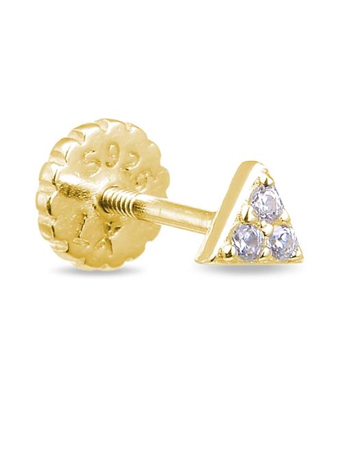 Luxenter Piercingsmykke 'Calye'  hvid