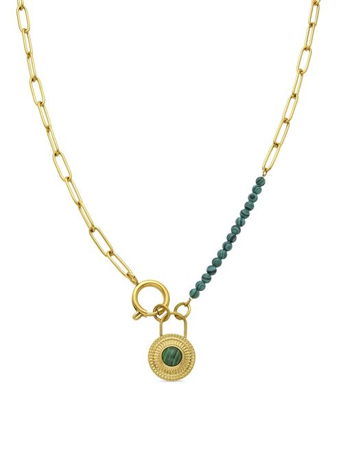 Luxenter Kæde 'Mossir'  grøn