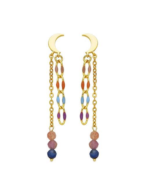 Luxenter Øreringe 'Liesi'  guld / blandingsfarvet