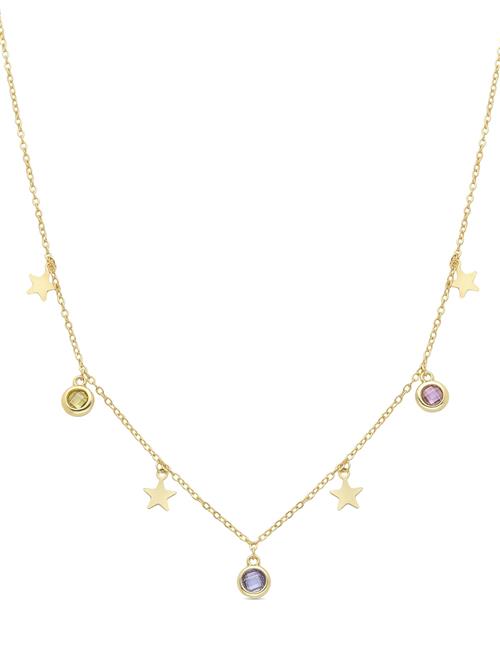 Luxenter Kæde 'Sunah'  blandingsfarvet