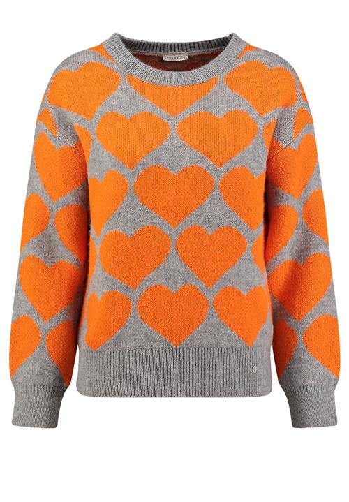 Key Largo Pullover 'Beat'  grå / orange