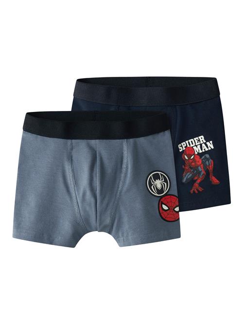 NAME IT Underbukser 'NMMovile Spiderman'  navy / safir / mørkerød / hvid