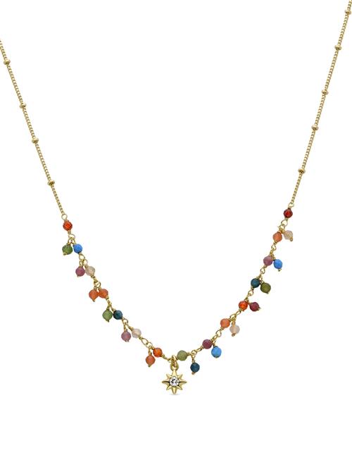 Luxenter Kæde 'Lision'  blandingsfarvet