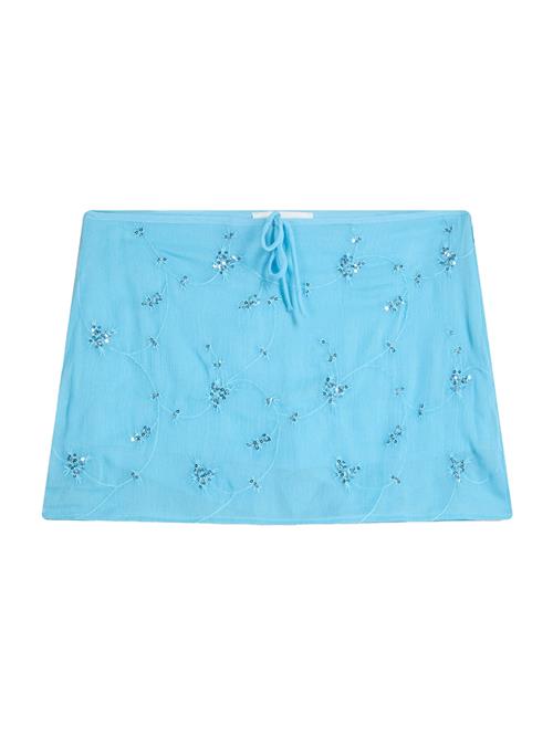 Bershka Nederdel  himmelblå