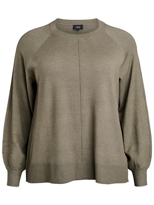 Zizzi Pullover 'CAELLA'  oliven