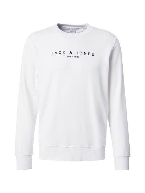 Jack & Jones Premium Sweatshirt 'JPRCCJAYSON'  sort / hvid